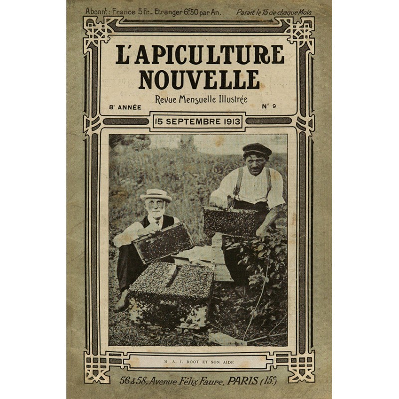 L'Apiculture Nouvelle Septembre 1913