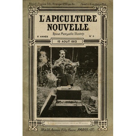 L'Apiculture Nouvelle Aout 1913