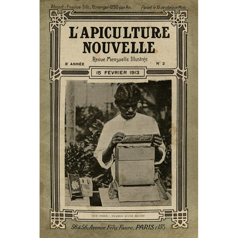 L'Apiculture Nouvelle Fevrier 1913