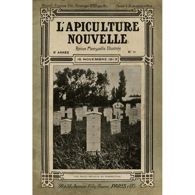 L'Apiculture Nouvelle Novembre 1913