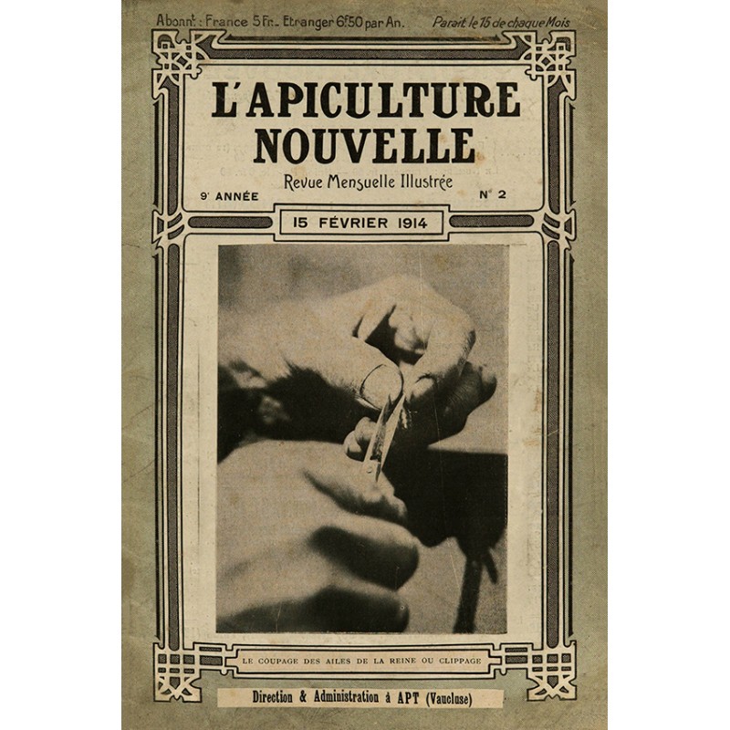 L'Apiculture Nouvelle Février 1914