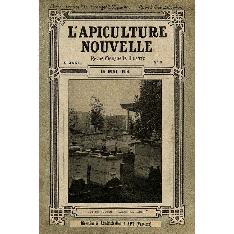 L'Apiculture Nouvelle Mai 1914